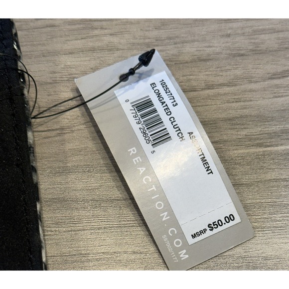 Kenneth Cole Reaction Leopard Print Clutch Wallet Organizer Checkbook Style NWT - Picture 6 of 6